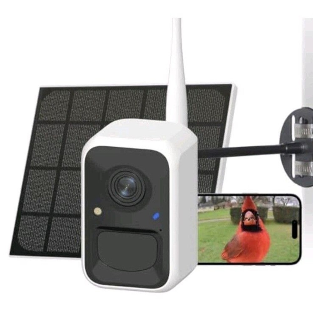 NEW NETVUE Birdfy Smart Bird Feeder Camera - Solar Powered AI Identify 6000+